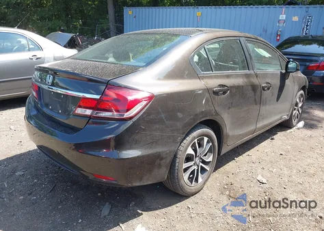 2013 Honda Civic Ex из США, поврежденный, VIN 19XFB2F88DE210355